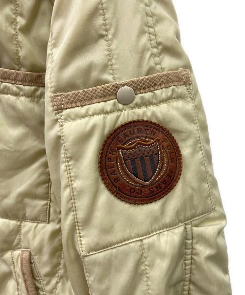 POLO JEANS CO.（ポロジーンズカンパニー）POLO JEANS CO. (ポロジーンズカンパニー) キルティングジャケット ベージュ サイズ:Lの古着・服飾アイテム