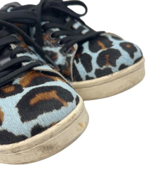 adidas（アディダス）adidas (アディダス) STANSMITH ブルー×ブラウン サイズ:23.5cmの古着・服飾アイテム