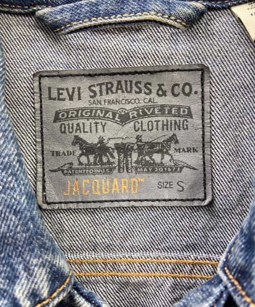 LEVI'S（リーバイス）LEVI'S (リーバイス) JACQUARD by Google デニムジャケット インディゴ サイズ:Sの古着・服飾アイテム