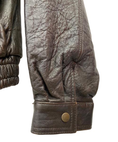 ノーブランド（ノーブランド）ノーブランド (ノーブランド) フライトジャケット ブラウン サイズ:不明の古着・服飾アイテム