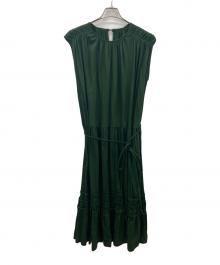 EZUMI（エズミ）の古着「ノースリーブワンピース」｜グリーン