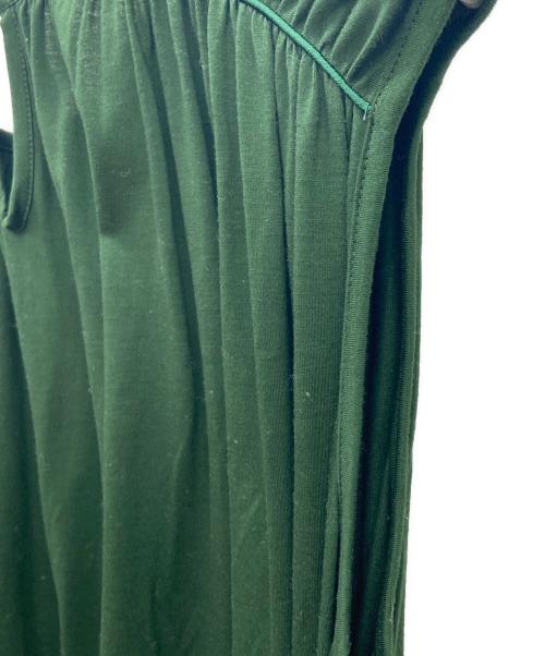 EZUMI（エズミ）EZUMI (エズミ) ノースリーブワンピース グリーン サイズ:Sの古着・服飾アイテム