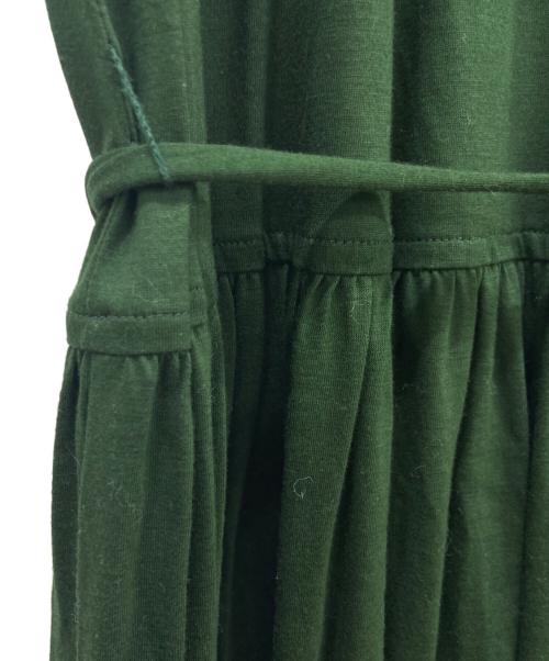 EZUMI（エズミ）EZUMI (エズミ) ノースリーブワンピース グリーン サイズ:Sの古着・服飾アイテム