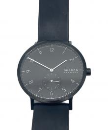 SKAGEN（スカーゲン）の古着「腕時計」｜ブラック