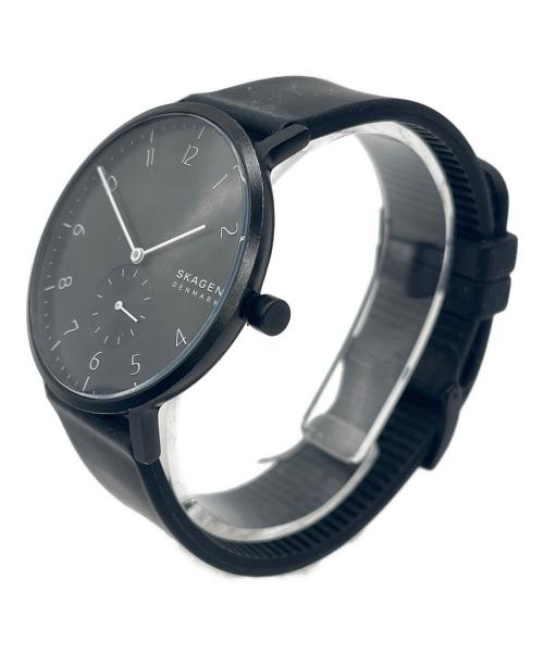 SKAGEN（スカーゲン）SKAGEN (スカーゲン) 腕時計 ブラックの古着・服飾アイテム