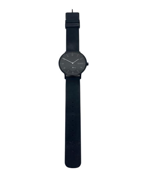 SKAGEN（スカーゲン）SKAGEN (スカーゲン) 腕時計 ブラックの古着・服飾アイテム