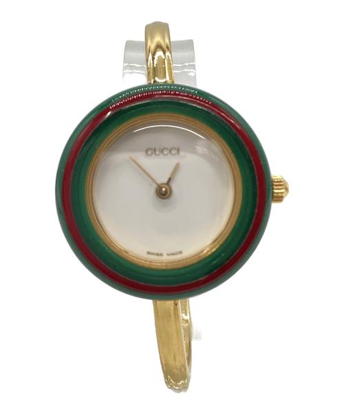 GUCCI（グッチ）GUCCI (グッチ) GUCCI　腕時計 ホワイトの古着・服飾アイテム