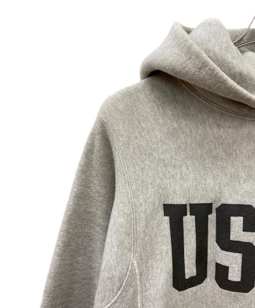 BUZZ RICKSON'S（バズリクソンズ）Buzz Rickson's (バズリクソンズ) パーカー USAFA グレー×ブラック サイズ:Mの古着・服飾アイテム