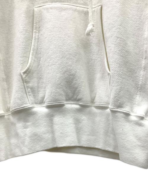 Champion REVERSE WEAVE（チャンピオン リバース ウィーブ）Champion REVERSE WEAVE (チャンピオン リバース ウィーブ) プルオーバーパーカー ホワイト サイズ:Sの古着・服飾アイテム