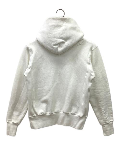 Champion REVERSE WEAVE（チャンピオン リバース ウィーブ）Champion REVERSE WEAVE (チャンピオン リバース ウィーブ) プルオーバーパーカー ホワイト サイズ:Sの古着・服飾アイテム