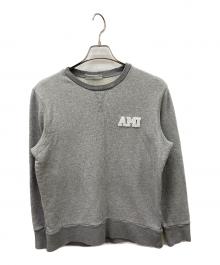 AMI Alexandre Mattiussi（アミアレクサンドルマテュッシ）の古着「ロゴスウェット」｜グレー