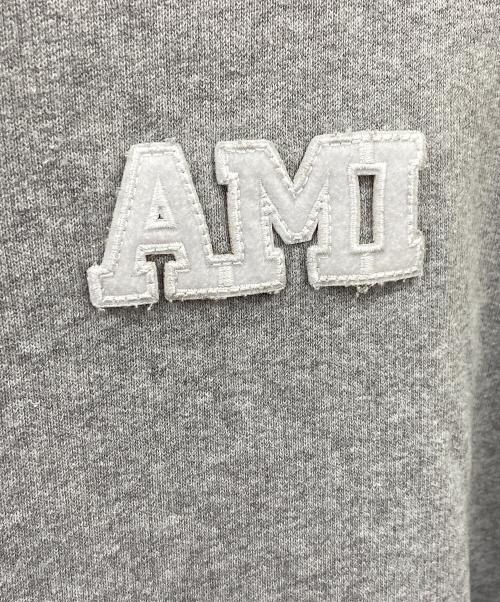 AMI Alexandre Mattiussi（アミアレクサンドルマテュッシ）AMI Alexandre Mattiussi (アミアレクサンドルマテュッシ) ロゴスウェット グレー サイズ:Sの古着・服飾アイテム