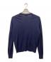 MAISON KITSUNE (メゾンキツネ) 薄手カーディガン ネイビー×レッド サイズ:XS：12000円