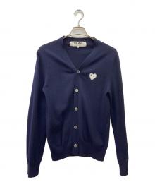 COMME des GARCONS（コムデギャルソン）の古着「薄手カーディガン」｜ネイビー