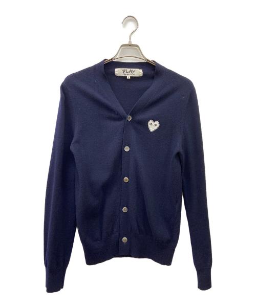 COMME des GARCONS（コムデギャルソン）COMME des GARCONS (コムデギャルソン) 薄手カーディガン ネイビー サイズ:Sの古着・服飾アイテム