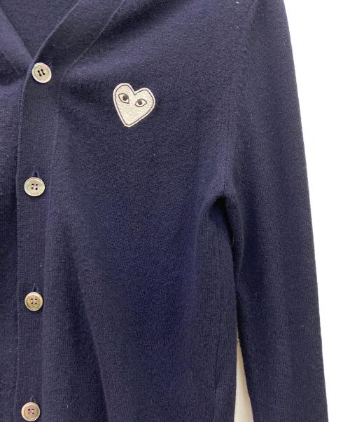COMME des GARCONS（コムデギャルソン）COMME des GARCONS (コムデギャルソン) 薄手カーディガン ネイビー サイズ:Sの古着・服飾アイテム