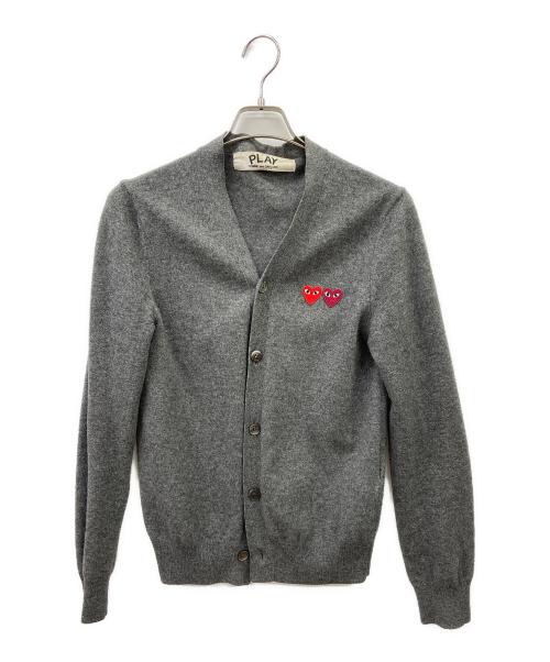 COMME des GARCONS（コムデギャルソン）COMME des GARCONS (コムデギャルソン) 薄手カーディガン グレー サイズ:Sの古着・服飾アイテム