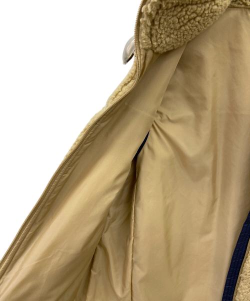 Columbia（コロンビア）Columbia (コロンビア) ボアベスト ベージュ×ネイビー サイズ:Lの古着・服飾アイテム