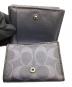 中古・古着 COACH (コーチ) 3つ折り財布：6000円