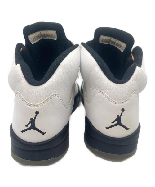 NIKE（ナイキ）NIKE (ナイキ) ハイカットスニーカー ホワイト×ゴールド サイズ:28の古着・服飾アイテム