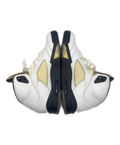 NIKE（ナイキ）NIKE (ナイキ) ハイカットスニーカー ホワイト×ゴールド サイズ:28の古着・服飾アイテム