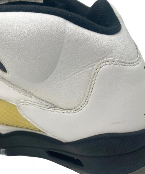 NIKE（ナイキ）NIKE (ナイキ) ハイカットスニーカー ホワイト×ゴールド サイズ:28の古着・服飾アイテム