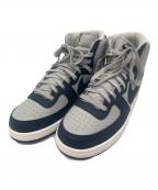 NIKEナイキ）の古着「ハイカットスニーカー」｜グレー×ネイビー