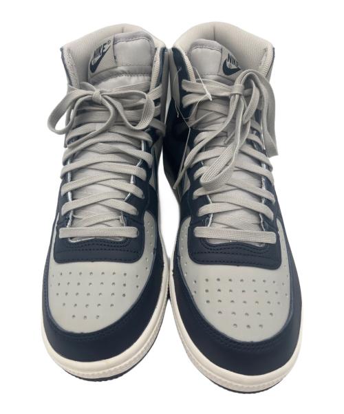 NIKE（ナイキ）NIKE (ナイキ) ハイカットスニーカー グレー×ネイビー サイズ:27.5の古着・服飾アイテム