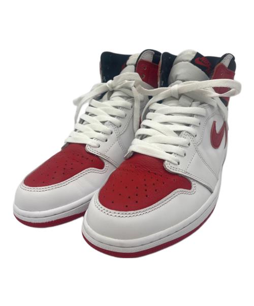 NIKE（ナイキ）NIKE (ナイキ) ハイカットスニーカー レッド×ホワイト サイズ:27.5の古着・服飾アイテム