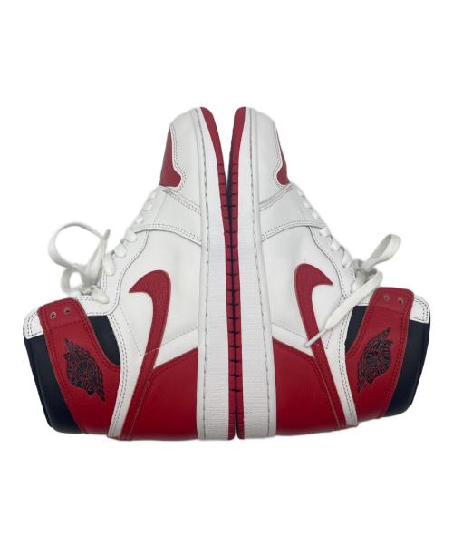 NIKE（ナイキ）NIKE (ナイキ) ハイカットスニーカー レッド×ホワイト サイズ:27.5の古着・服飾アイテム