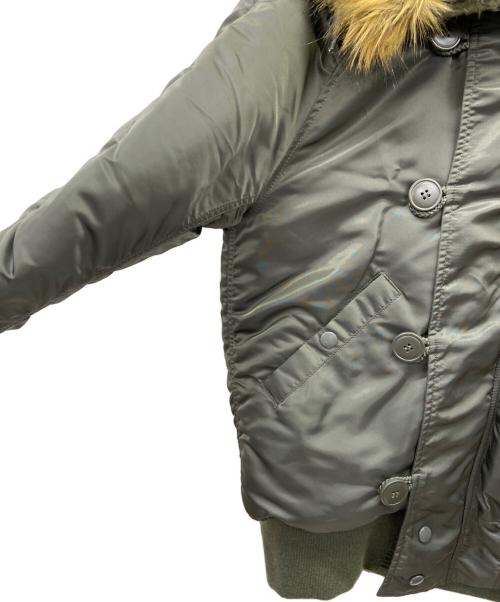 ALPHA（アルファ）ALPHA (アルファ) N-2Bジャケット グリーン サイズ:Mの古着・服飾アイテム