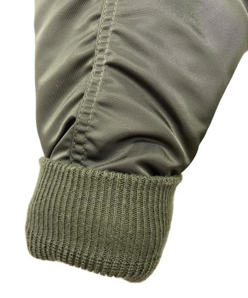 ALPHA（アルファ）ALPHA (アルファ) N-2Bジャケット グリーン サイズ:Mの古着・服飾アイテム