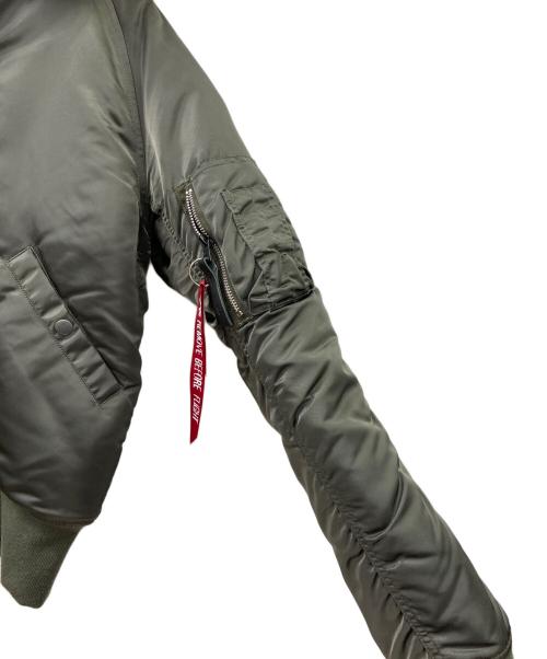 ALPHA（アルファ）ALPHA (アルファ) N-2Bジャケット グリーン サイズ:Mの古着・服飾アイテム