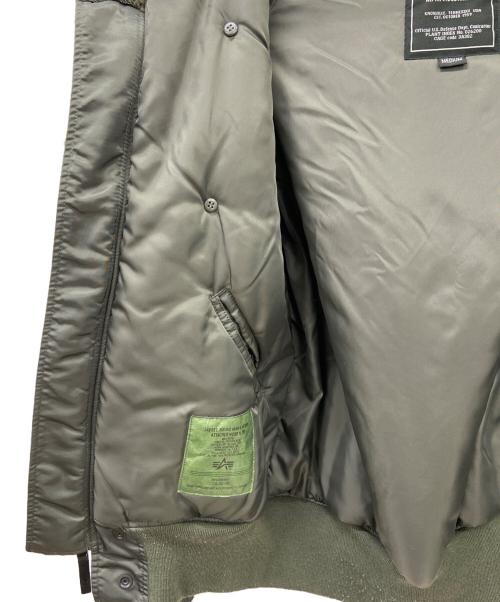 ALPHA（アルファ）ALPHA (アルファ) N-2Bジャケット グリーン サイズ:Mの古着・服飾アイテム