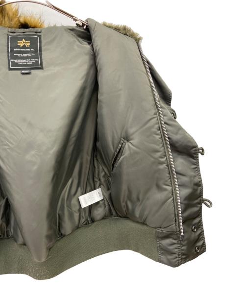 ALPHA（アルファ）ALPHA (アルファ) N-2Bジャケット グリーン サイズ:Mの古着・服飾アイテム