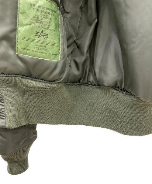 ALPHA（アルファ）ALPHA (アルファ) N-2Bジャケット グリーン サイズ:Mの古着・服飾アイテム