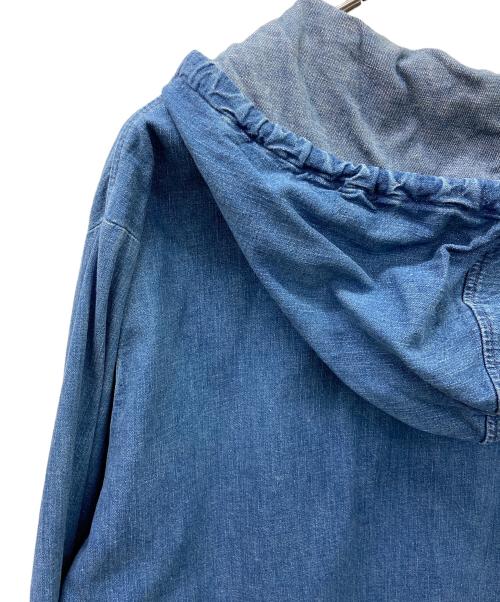 orSlow（オアスロウ）orSlow (オアスロウ) メキシカンパーカー ブルー サイズ:2の古着・服飾アイテム