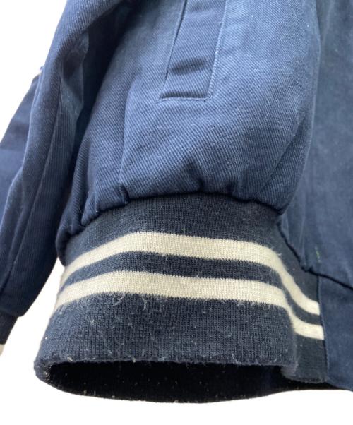 JH Deisign（ジェイエイチデザイン）JH Deisign (ジェイエイチデザイン) スタジャン ネイビー×ホワイト サイズ:4Lの古着・服飾アイテム