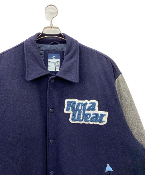 ROCA WEAR（ロカウェア）ROCA WEAR (ロカウェア) スタジャン ネイビー×グレー サイズ:XXXLの古着・服飾アイテム