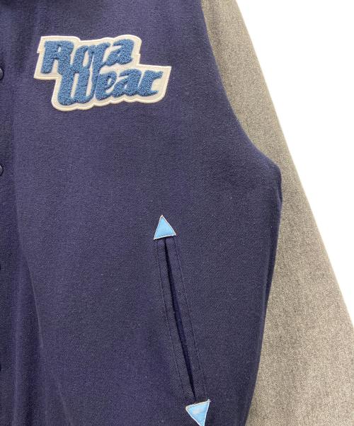 ROCA WEAR（ロカウェア）ROCA WEAR (ロカウェア) スタジャン ネイビー×グレー サイズ:XXXLの古着・服飾アイテム