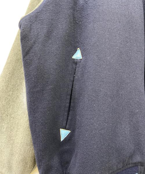 ROCA WEAR（ロカウェア）ROCA WEAR (ロカウェア) スタジャン ネイビー×グレー サイズ:XXXLの古着・服飾アイテム