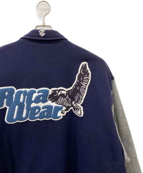 ROCA WEAR（ロカウェア）ROCA WEAR (ロカウェア) スタジャン ネイビー×グレー サイズ:XXXLの古着・服飾アイテム