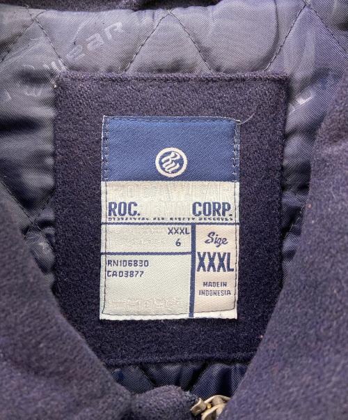 ROCA WEAR（ロカウェア）ROCA WEAR (ロカウェア) スタジャン ネイビー×グレー サイズ:XXXLの古着・服飾アイテム