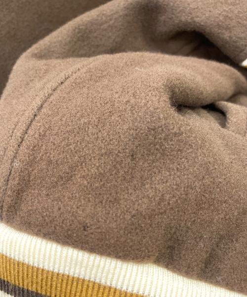 Cooperstown（クーパーズタウン）Cooperstown (クーパーズタウン) mitchell and ness スタジャン ブラウン×ベージュ サイズ:3XLの古着・服飾アイテム