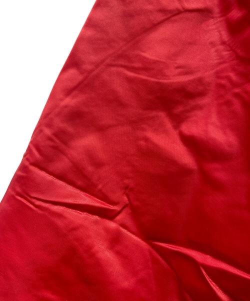 HARDWOOD CLASSICS（ハードウッドクラシック）HARDWOOD CLASSICS (ハードウッドクラシック) NBA (エヌビーエー) NBAスタジャン レッド×ホワイト サイズ:不明（実寸サイズ参照）の古着・服飾アイテム