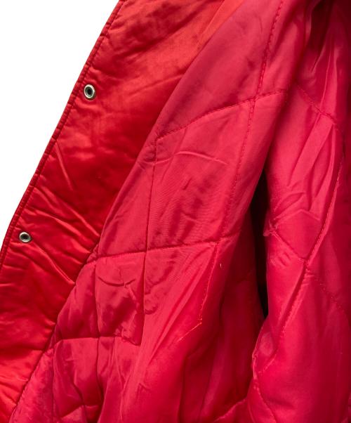 HARDWOOD CLASSICS（ハードウッドクラシック）HARDWOOD CLASSICS (ハードウッドクラシック) NBA (エヌビーエー) NBAスタジャン レッド×ホワイト サイズ:不明（実寸サイズ参照）の古着・服飾アイテム