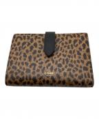 CELINEセリーヌ）の古着「2つ折り財布」｜ブラウン