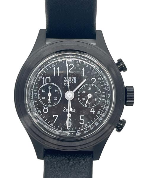 VAGUE WATCH（ヴァーグウォッチ）VAGUE WATCH (ヴァーグウォッチ) 腕時計 ブラックの古着・服飾アイテム