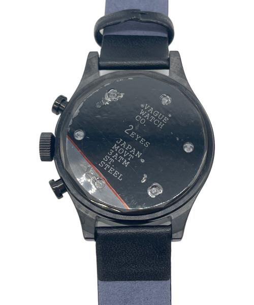 VAGUE WATCH（ヴァーグウォッチ）VAGUE WATCH (ヴァーグウォッチ) 腕時計 ブラックの古着・服飾アイテム