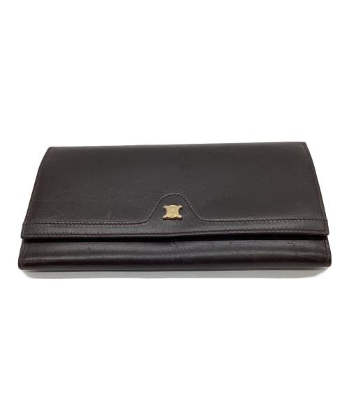 CELINE（セリーヌ）CELINE (セリーヌ) 長財布 ブラウンの古着・服飾アイテム